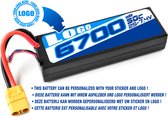 Private Label - Power Racing 50C - 6700Mah - 2S - 7,4V - XT-90 - Hard Case