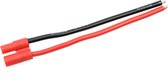Revtec - Connector met kabel - 3.5mm - Goud contacten - Vrouw. connector - 14AWG Siliconen-kabel - 10cm - 1 st