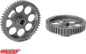 Team Corally - 48 DP Motortandwiel - Kort - Hard geanodiseerd AL7075 - 46 Tanden - Motoras dia. 3.17mm