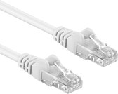 UTP CAT6A 10 Gigabit Netwerkkabel - CU - 1 meter - Wit