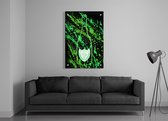 ✅Uniek Dom P x Kek Kunstwerk Acrylic 40x60 cm - groot - Print op Acrylic schilderij - CUSTOM WALL ART - DOM P - Dom Perignon - (Wanddecoratie woonkamer / slaapkamer / keuken / living room) - 