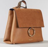 Luella Grey London Zara Multi Way Backpack/Crossbody Tas BRUIN - Maat ONE