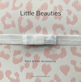 Little Beauties - haarbandje - baby - peuter - wit - babygift