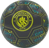 Manchester City big logo voetbal uit - 5 - maat 5