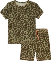 Pyjama Kort Leopard Badstof - Leopard - Claesen's®