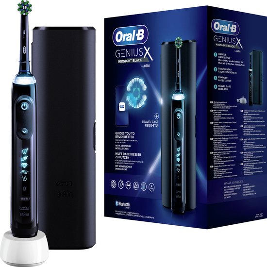 Oral-B Genius X Elektrische Tandenborstel - Zwart |