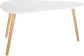 Duo Bijzettafel - Galet Design - MDF Grenen - 39x120x56,3 cm