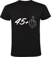 46 jaar Heren t-shirt | verjaardag | feest | grappig | cadeau | Zwart