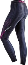 Womens Refined Stroke Full Length Leggings Black (MPLPNT494) L