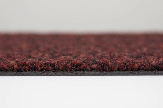 Forbo Coral Brush 5706 Rouge brique - Tapis de course à sec - 100 x 200 cm - 9 mm d'épaisseur - Découpe sur mesure