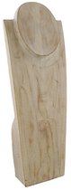 Display voor Halskettingen - Hout - 39x17x7 cm - Wit