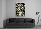 ✅Uniek Dom P x Kek Kunstwerk Acrylic 30x45 cm - groot - Print op Acrylic schilderij - CUSTOM WALL ART - DOM P - Dom Perignon - (Wanddecoratie woonkamer / slaapkamer / keuken / living room) - 