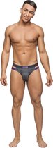 Male Power Heather Haze - Uitgesneden Bikini grey L