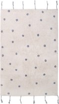 Nattiot - Numi Grey Vloerkleed/Tapijt Voor Kinderkamer - 100 x 150cm
