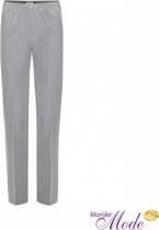 Sensia Mode pantalon modelnaam: Deva - klassiek model - korte lengte maat - grijs melange- maat  42