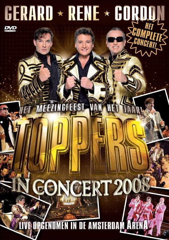 Cover van de film 'Toppers In Concert 2008'