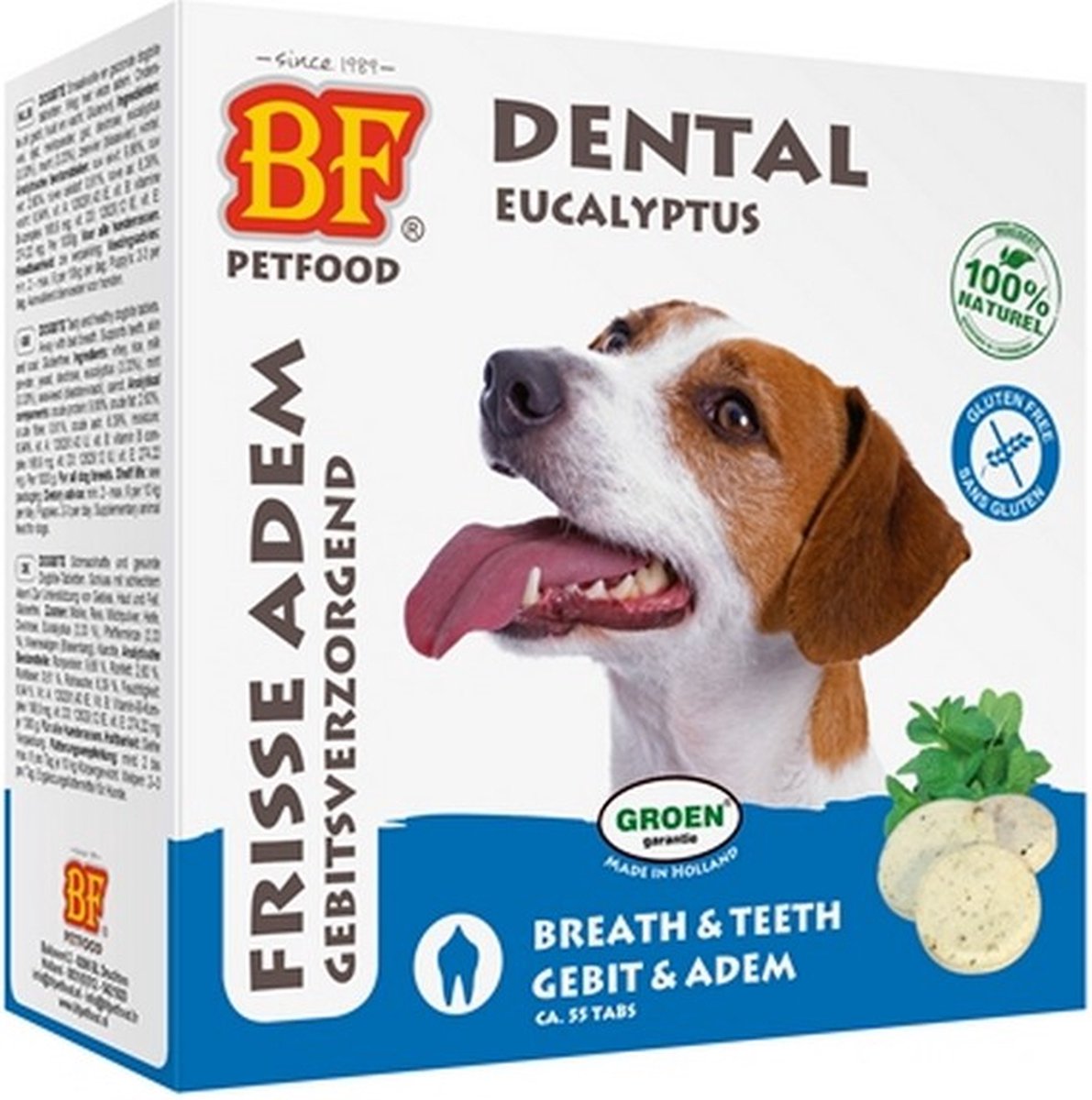 Biofood Dogbite Hondensnoepje Naturel (Tandverzorging stuks 55 stuks