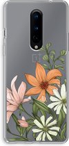 CaseCompany® - OnePlus 8 hoesje - Floral bouquet - Soft Case / Cover - Bescherming aan alle Kanten - Zijkanten Transparant - Bescherming Over de Schermrand - Back Cover