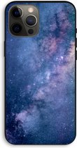CaseCompany® - iPhone 12 Pro Max hoesje - Nebula - 100% Biologisch Afbreekbaar - Duurzaam - Biodegradable Soft Case - Milieuvriendelijke Print op Achterkant - Zwarte Zijkanten - Bescherming O