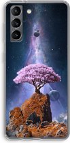 Case Company® - Galaxy S21 hoesje - Ambition - Soft Case / Cover - Bescherming aan alle Kanten - Zijkanten Transparant - Bescherming Over de Schermrand - Back Cover