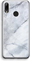 Case Company® - P Smart (2019) hoesje - Witte marmer - Soft Case / Cover - Bescherming aan alle Kanten - Zijkanten Transparant - Bescherming Over de Schermrand - Back Cover