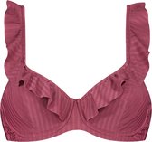 Beachlife Dark Rose shaping bikinitop met beugel - Cup D,E,F - Maat 80F