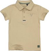Levv jongens polo t-shirt Veron Sand Stone