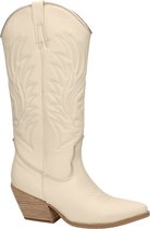 Nelson dames cowboylaars - Off White - Maat 36