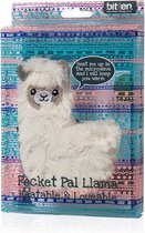 Bitten Lama Hand Warmer Pocket Size Pouf avec lavande - Warmth hug