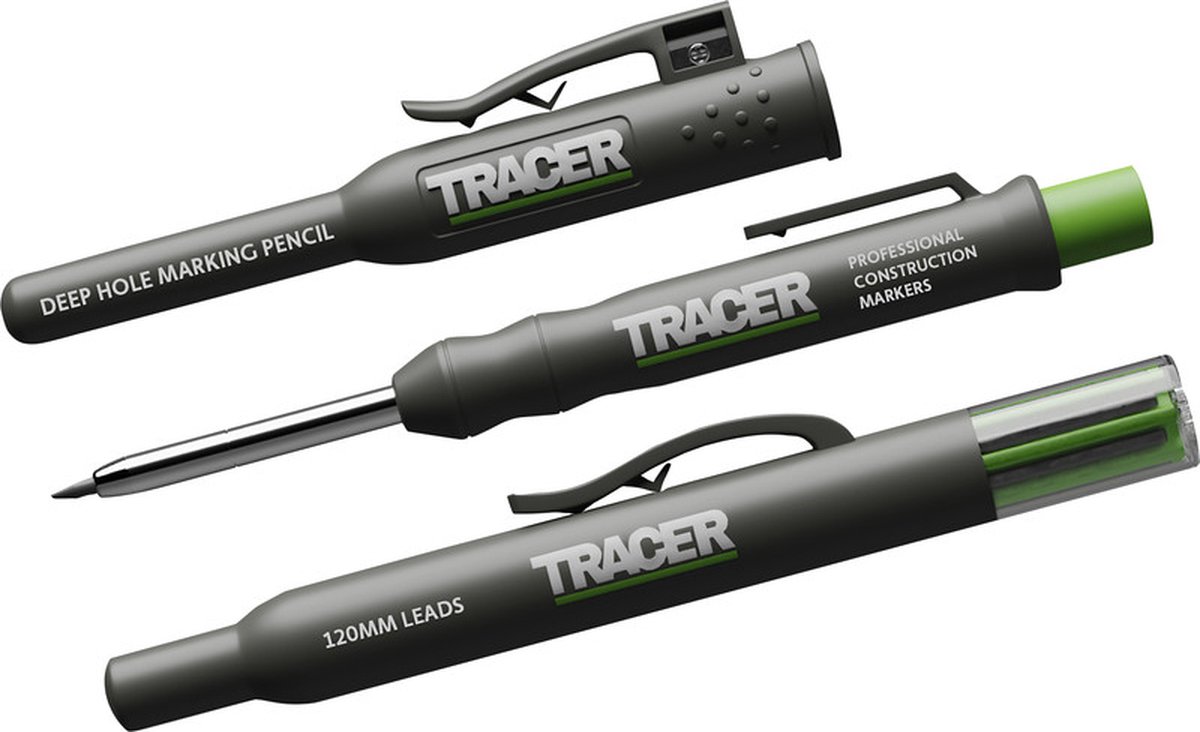 TRACER Diepgatmarkeringsspotlood incl. gratis navulset