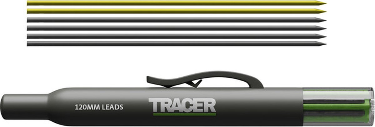 TRACER PRO 5-delige bouwmarkeerset met opbergkoffer TRACER PRO 5-delige bouwmarkeerset met opbergkoffer