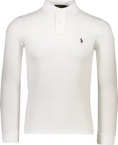 Polo Ralph Lauren Polo Wit Getailleerd - Maat L - Mannen - Never out of stock Collectie - Katoen