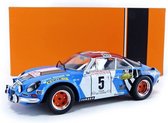Alpine Renault A110 #5 2nd Tour de Corse 1973 - 1:18 - IXO Models