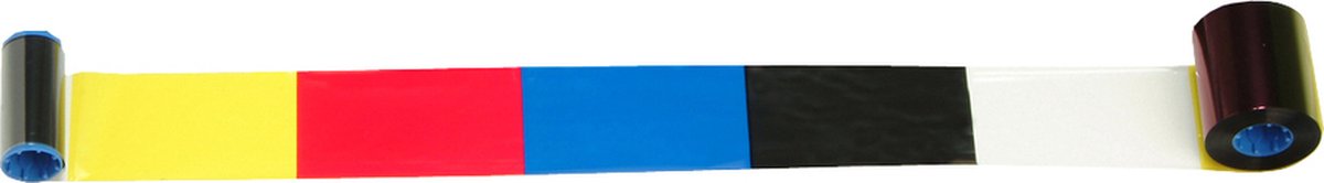 Zebra True Colours i Series YMCKK ribbon printerlint