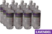 Biobranderhaard bol.com aanbieding| premium kwaliteit Bio ethanol lavendel | 12 flessen bio ethanol | voor sfeerhaarden | lavendelgeur| milieuvriendelijk | premium kwaliteit| bio e