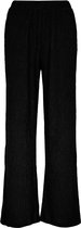 Pieces PCKAYA HW PANTS Dames Broek Black  - Maat  L