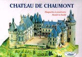 bouwplaat, modelbouw in karton Chateau de Chaumont, schaal 1/250