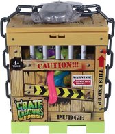 Crate Creatures - Pudge - Beest in Krat -  Crate Creatures - XL - Surprise - Geluiden - 21 x 17.5 x 13 cm.