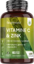 WeightWorld Vitamine C en Zink Capsules - 120 capsules