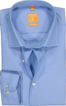 Redmond modern fit overhemd - blauw - Strijkvriendelijk - Boordmaat: 39/40