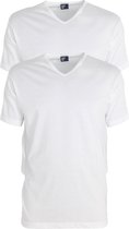 Alan Red - Vermont T-Shirt V-Hals Wit (2Pack) - Heren - Maat L - Regular-fit