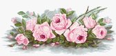Borduurpakket Romantische rozen