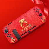 Nintendo Switch Case - Bescherm Hoesje Switch - Nintendo Switch Controller Accessoires 2021 - Met Super Mario Thema - Top Cadeau - Verjaardag- Kerst