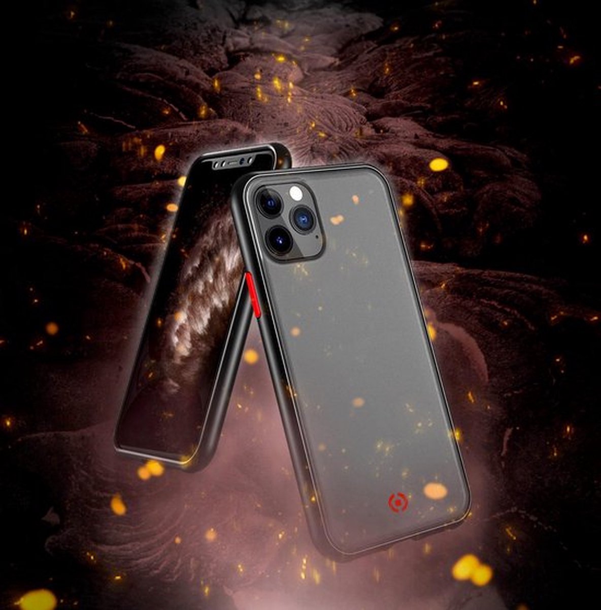 Celly iPhone 11 Pro Back Cover Volcano Drop Tested 3mtr