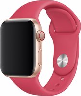 Bandje Rood - Sport Strap - Geschikt voor Apple Watch 38/40MM