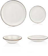 By Bone - Porselein Servies Set - WIT - Homestar - KADO TIP