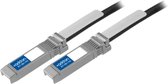 AddOn 5m Cisco Compatible SFP+ DAC - 10GBase direct attach cable - SFP+ (M) to SFP+ (M) - 5 m - twinaxial - passive - for Cisco 250 Series, Catalyst 2960, ESS9300, Nexus 93180, 933