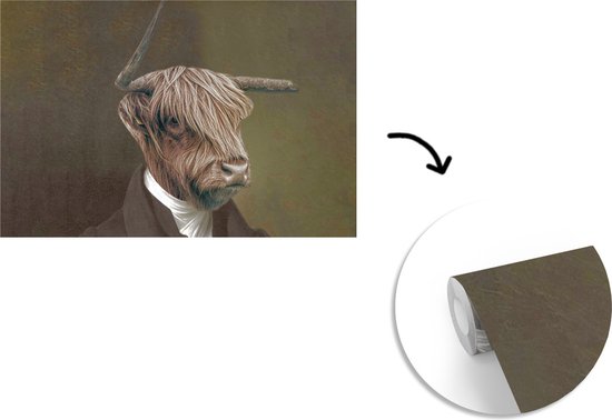Papier Peint - Papier peint photo Maîtres Anciens - Highlander écossais - Costume - Largeur 420 cm x Hauteur 280 cm