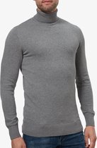 Fijngebreide coltrui van wol Heren | Sweater Woltrui  Wintertrui Heren - Nette Herentrui - Maat M