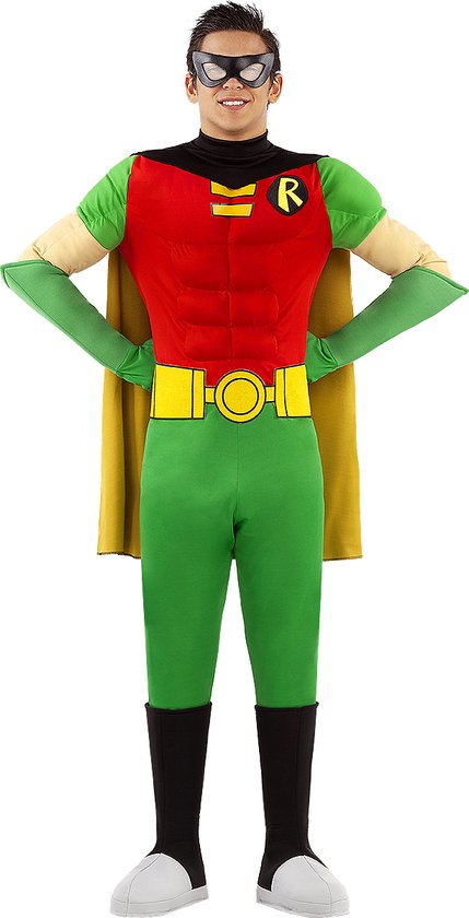 FUNIDELIA Robin kostuum voor mannen - Boy Wonder - Maat: M - Groen